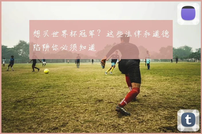 想买世界杯冠军？这些法律和道德陷阱你必须知道